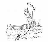 Boat Coloring Fishing Pages Printable Cool2bkids Kids Colouring Boats Color Cartoon Print Row Adults Getcolorings Procoloring sketch template