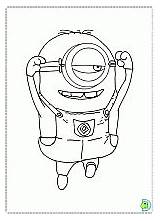 Coloring Minions Pages Dinokids Print Despicable Tvheroes sketch template