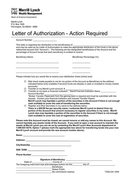beneficiary letter sample form fill  printable  forms