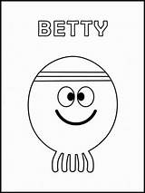 Duggee Hey Jigsaw Betty sketch template