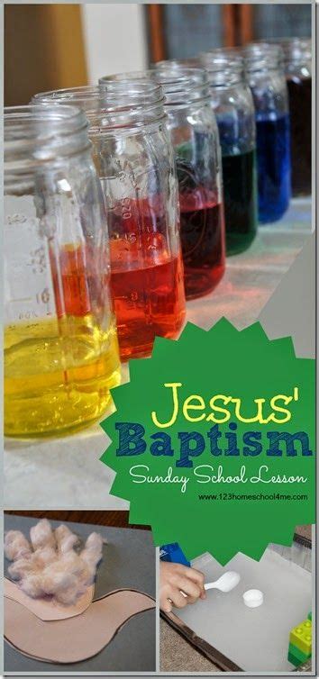 jesus baptism preschool bible lessons sunday school preschool bible
