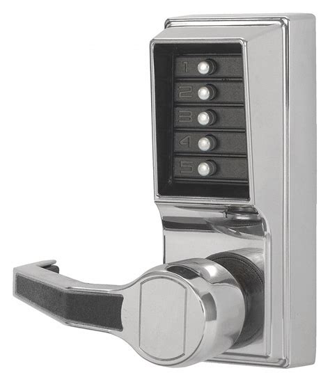 kaba simplex lever entry mechanical push button lockset zyll   grainger