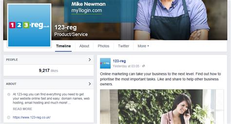 social media quick fix tips   facebook page  reg blog