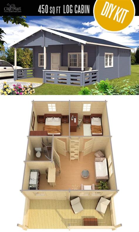 Tiny Log Cabin Kits Easy Diy Project Tiny House Cabin Small Log