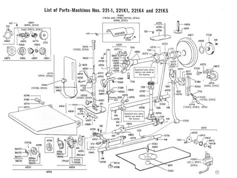 singer sewing machine schematics diagrams repair