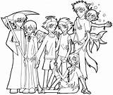 Ouran Coloring Pages Host Club Highschool Honey Halloween Hallowee sketch template
