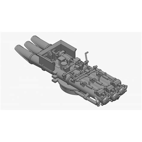 kriegsmarine triple mm torpedo tubes