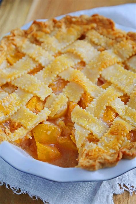 texas peach and pecan tart the comfort of cooking
