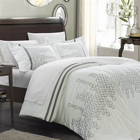 chic home layla duvet cover set bed bath