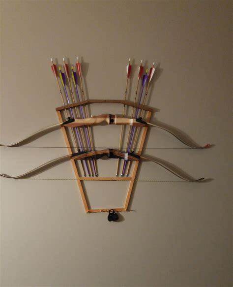 wall mounted bow rack     bows   valentines day gift  waiting