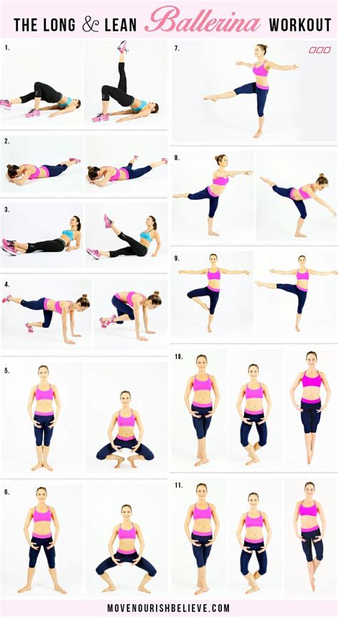 The Long And Lean Ballerina Workout By Christine Bullock Ballerina
