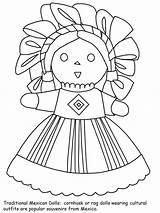 Pages Coloring Mexican Mexico Flowers Printable Kids Colouring Worksheets sketch template