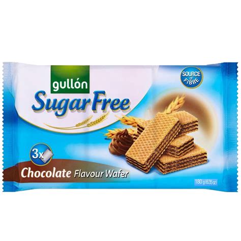 gullon sugar  chocolate flavour wafer  branded household  brand   home