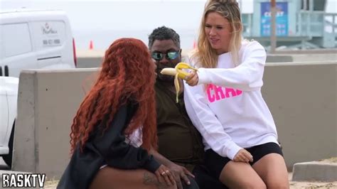 Sitting On Strangers While Eating Banana Prank Must Watch Youtube