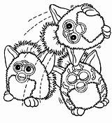 Furby Coloring Pages Furbie Para Picgifs Kids Colouring Sheets Printable Furbys Dibujos Colorear sketch template