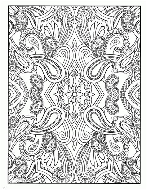 paisley coloring pages printable coloring home
