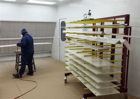 professional wood finishing spray booths
