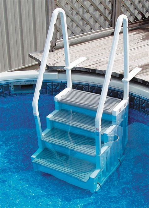 swimming pool steps stairs ladder  ground pools