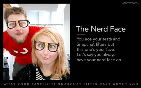 here s what your favourite snapchat filter says about your personality