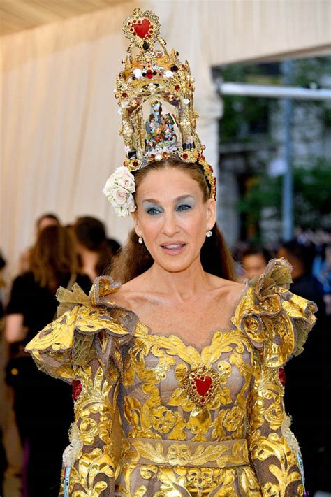 sarah jessica parker was committed at 2018 met gala