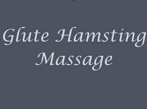 Massage Your Hips And Glutes And Feel Better Fast — Self Massage For