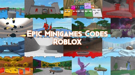 epic minigames codes april  pillar  gaming