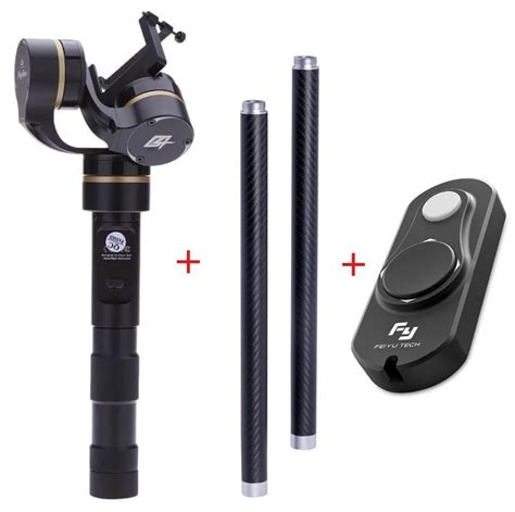 feiyu fy   axis handheld gopro gimbal remote control extension pole reach steady camera mount