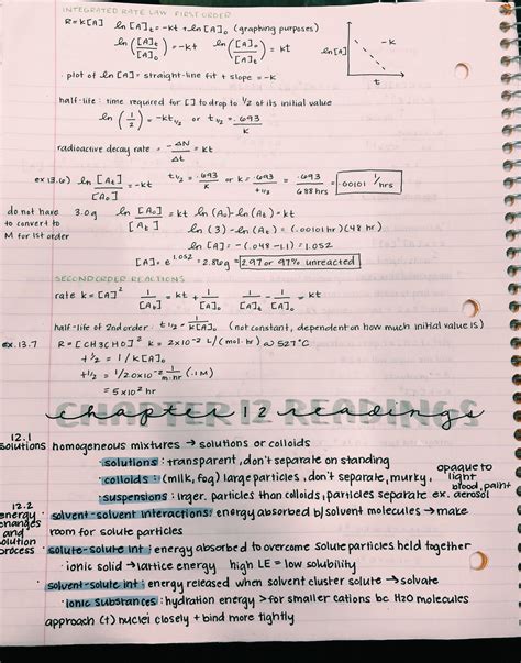chem lecture notes rhandwriting