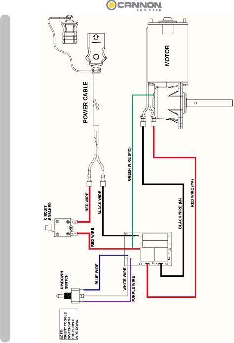 wiring diagram cannon downrigger wiring diagram