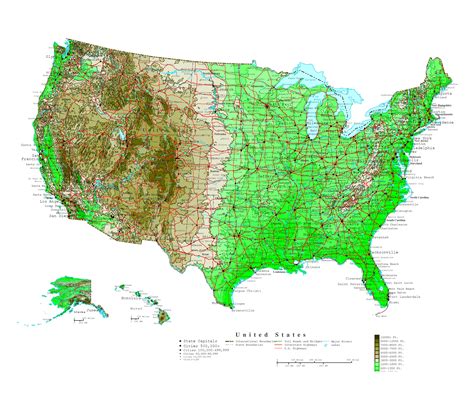Mapas Dos Estados Unidos Da America Roteiros E Dicas De ~ Map Of The