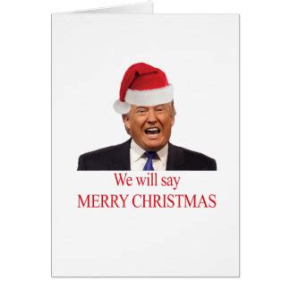 donald trump christmas greeting cards zazzle