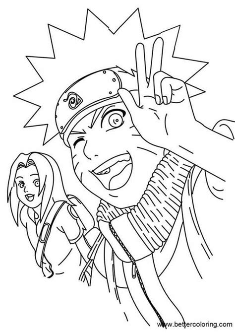 naruto coloring pages  drawing  printable coloring pages