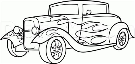 printable hot rod coloring pages  printable templates