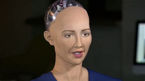 Charlie Rose Interviews A Robot Named Sophia On 60 Minutes