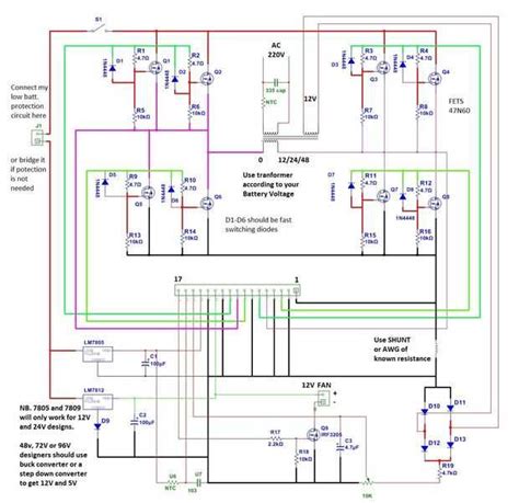 sinus wechselrichter schaltplan wiring diagram