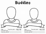 Buddies Activity Teacherspayteachers sketch template