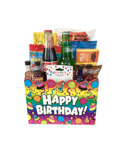 happy birthday gift box champagne life gift baskets