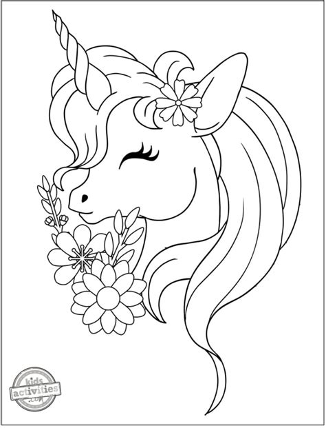 magical unicorn coloring pages  kids smartparentingskillscom