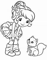 Coloring Strawberry Pages Shortcake Ballerina Para Princess Colorir Desenhos Custard Drawing Cute Talking Books Moranguinho Getdrawings Br Girls Cartoon Paint sketch template