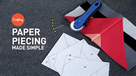 paper piecing  simple quilting tutorial  angela walters youtube