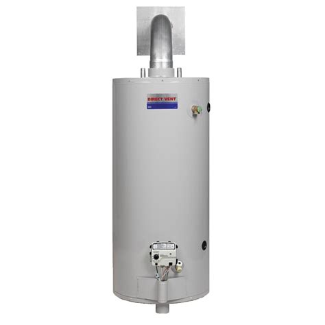 shop direct vent  gallon  year short gas water heater natural gas  lowescom