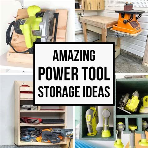genius diy power tool storage ideas  handymans daughter