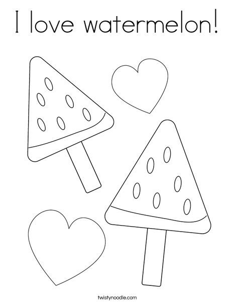 watermelon coloring pages  print  watermelon coloring page