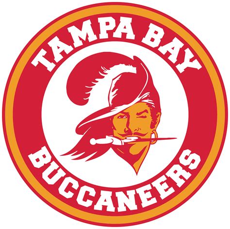 tampa bay buccaneers throwback circle logo vinyl decal sticker  siz sportz
