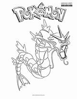 Pokemon Coloring Gyarados Pages Printable Pokémon Mega Fun Super Getdrawings Template sketch template