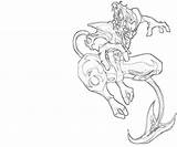Nightcrawler Coloring Pages Skill Another Sketch sketch template