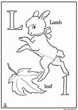 Lamb Coloring Pages Alphabet Magiccolorbook Disimpan Dari sketch template
