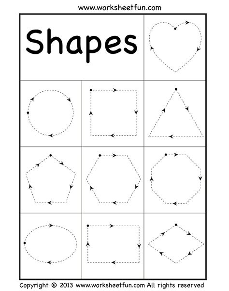 pin  holly fitzgerald  education toddler shape tracing