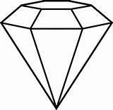 Diamante Colorir Designlooter sketch template