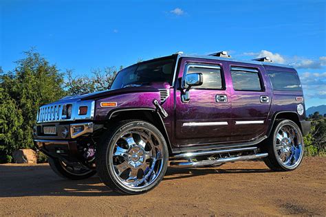 hummer  driver side front view lowrider